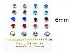 Stainless Steel Jewelry Wholesale - Stainless Steel Earrings - HY25E0662JDD