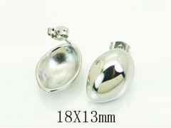 Stainless Steel Jewelry Wholesale - Stainless Steel Earrings - HY30E1850MR