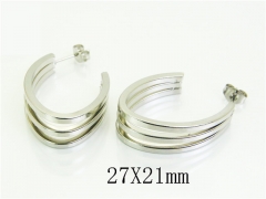 Stainless Steel Jewelry Wholesale - Stainless Steel Earrings - HY58E2019CJL