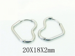 Stainless Steel Jewelry Wholesale - Stainless Steel Earrings - HY75E0003JQ