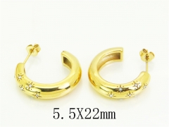 Stainless Steel Jewelry Wholesale - Stainless Steel Earrings - HY48E0091HHZ