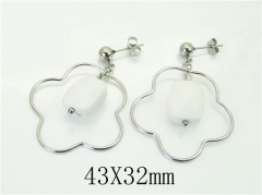 Stainless Steel Jewelry Wholesale - Stainless Steel Earrings - HY64E0533KC