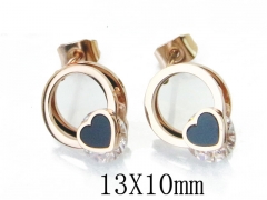 Stainless Steel Jewelry Wholesale - Stainless Steel Earrings - HY47E0122MLC