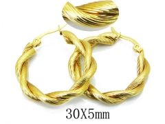 Stainless Steel Jewelry Wholesale - Stainless Steel Earrings - HY64E0400ME