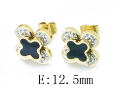 Stainless Steel Jewelry Wholesale - Stainless Steel Earrings - HY47E0112OY