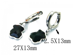 Stainless Steel Jewelry Wholesale - Stainless Steel Earrings - HY90E0262HHC