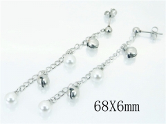 Stainless Steel Jewelry Wholesale - Stainless Steel Earrings - HY59E0957LLG