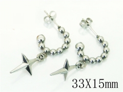 Stainless Steel Jewelry Wholesale - Stainless Steel Earrings - HY70E1149KL
