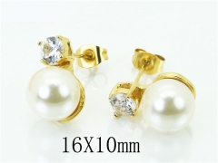 Stainless Steel Jewelry Wholesale - Stainless Steel Earrings - HY64E0489HEE