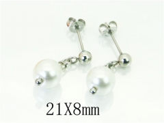 Stainless Steel Jewelry Wholesale - Stainless Steel Earrings - HY06E0389KW