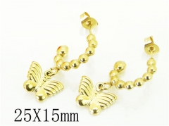 Stainless Steel Jewelry Wholesale - Stainless Steel Earrings - HY70E1160LLE