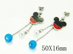 Stainless Steel Jewelry Wholesale - Stainless Steel Earrings - HY21E0149HHF