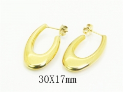 Stainless Steel Jewelry Wholesale - Stainless Steel Earrings - HY41E0017HHD