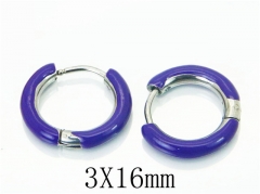 Stainless Steel Jewelry Wholesale - Stainless Steel Earrings - HY70E0396JG