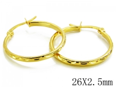 Stainless Steel Jewelry Wholesale - Stainless Steel Earrings - HY70E0363KZ