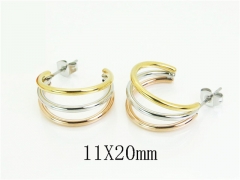 Stainless Steel Jewelry Wholesale - Stainless Steel Earrings - HY05E2154HJS