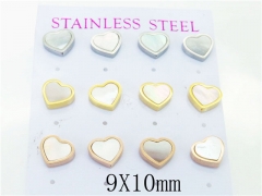 Stainless Steel Jewelry Wholesale - Stainless Steel Earrings - HY59E0973IIW