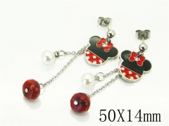 Stainless Steel Jewelry Wholesale - Stainless Steel Earrings - HY21E0151HHA