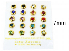 Stainless Steel Jewelry Wholesale - Stainless Steel Earrings - HY25E0651JLS