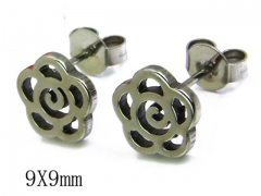 Stainless Steel Jewelry Wholesale - Stainless Steel Earrings - HY30E1220H6