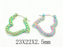 Stainless Steel Jewelry Wholesale - Stainless Steel Earrings - HY70E1206LC