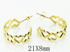 Stainless Steel Jewelry Wholesale - Stainless Steel Earrings - HY70E0296LS