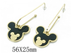 Stainless Steel Jewelry Wholesale - Stainless Steel Earrings - HY47E0051OS