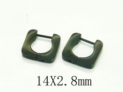 Stainless Steel Jewelry Wholesale - Stainless Steel Earrings - HY75E0179KB
