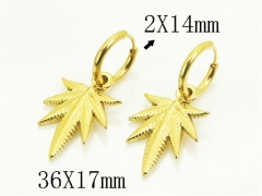Stainless Steel Jewelry Wholesale - Stainless Steel Earrings - HY48E0109PC
