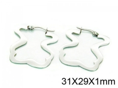 Stainless Steel Jewelry Wholesale - Stainless Steel Earrings - HY64E0070HHE