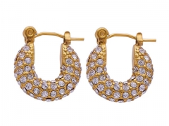 Stainless Steel Jewelry Wholesale - Stainless Steel Earrings - HY0076E0093