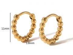 Stainless Steel Jewelry Wholesale - Stainless Steel Earrings - HY0158E0301