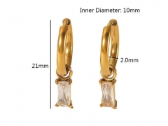 Stainless Steel Jewelry Wholesale - Stainless Steel Earrings - HY0158E0135