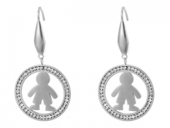 Stainless Steel Jewelry Wholesale - Stainless Steel Earrings - HY0151E1056