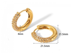 Stainless Steel Jewelry Wholesale - Stainless Steel Earrings - HY0158E0687