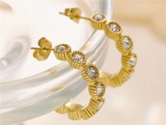 Stainless Steel Jewelry Wholesale - Stainless Steel Earrings - HY0076E0068