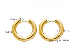 Stainless Steel Jewelry Wholesale - Stainless Steel Earrings - HY0076E0143