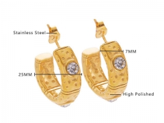 Stainless Steel Jewelry Wholesale - Stainless Steel Earrings - HY0076E0199