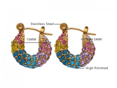 Stainless Steel Jewelry Wholesale - Stainless Steel Earrings - HY0076E0094