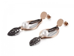 Stainless Steel Jewelry Wholesale - Stainless Steel Earrings - HY0151E1006