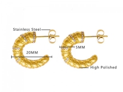 Stainless Steel Jewelry Wholesale - Stainless Steel Earrings - HY0076E0190