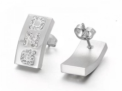 Stainless Steel Jewelry Wholesale - Stainless Steel Earrings - HY0151E0454