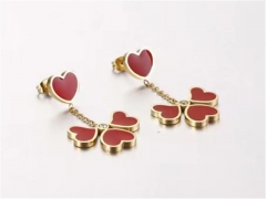 Stainless Steel Jewelry Wholesale - Stainless Steel Earrings - HY0151E1124