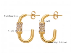 Stainless Steel Jewelry Wholesale - Stainless Steel Earrings - HY0076E0202