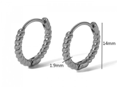 Stainless Steel Jewelry Wholesale - Stainless Steel Earrings - HY0158E0087