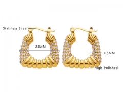 Stainless Steel Jewelry Wholesale - Stainless Steel Earrings - HY0076E0201