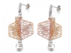 Stainless Steel Jewelry Wholesale - Stainless Steel Earrings - HY0151E1009