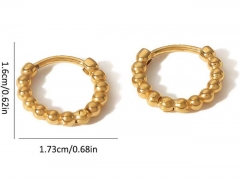 Stainless Steel Jewelry Wholesale - Stainless Steel Earrings - HY0158E0303