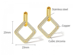 Stainless Steel Jewelry Wholesale - Stainless Steel Earrings - HY0157E0002