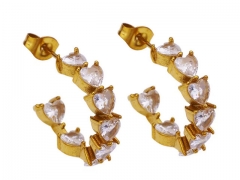 Stainless Steel Jewelry Wholesale - Stainless Steel Earrings - HY0076E0070